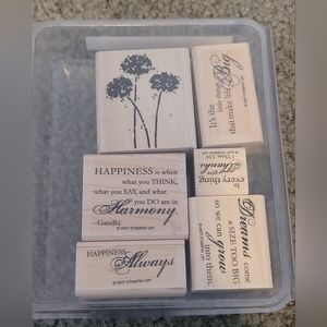 STAMPIN UP RETIRED Happy Harmony